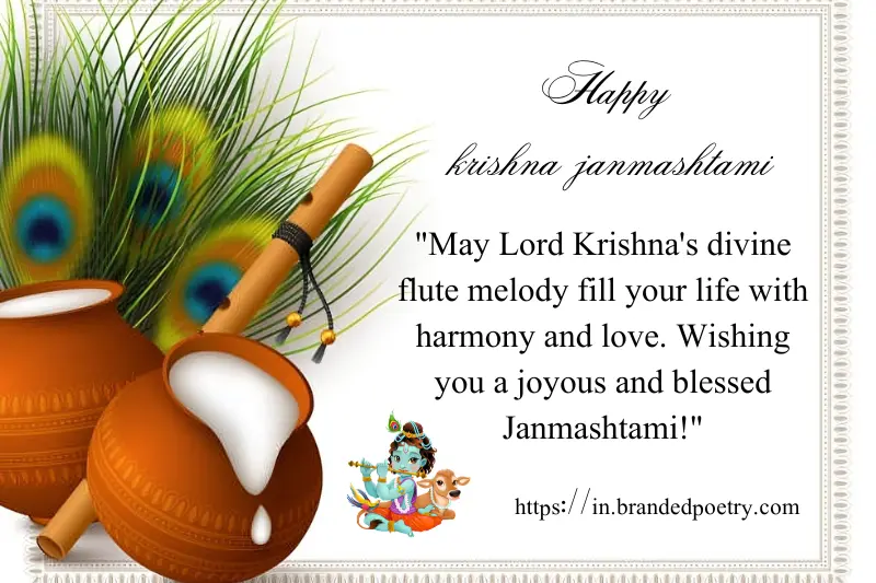 happy shri krishna janmashtami wishes in english