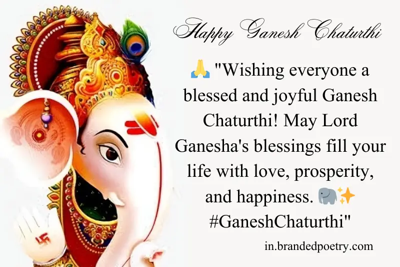 happy ganesh chaturthi status in english