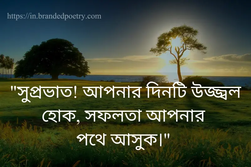 meaningful good morning quote in bengali