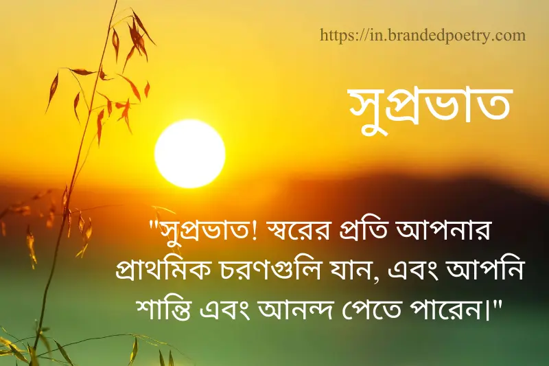 spiritual inspirational good morning quotes in bengali