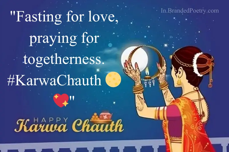 happy karwa chauth status for dear husband