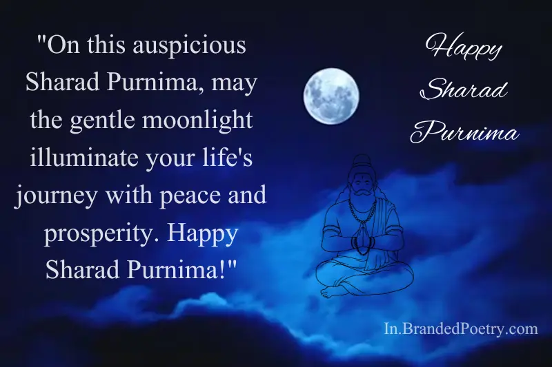happy sharad purnima wishing quote