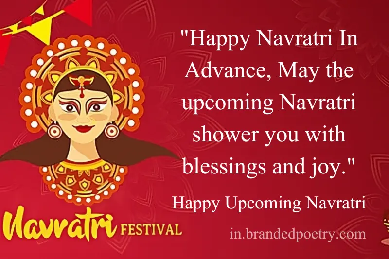 navratri coming soon quotes