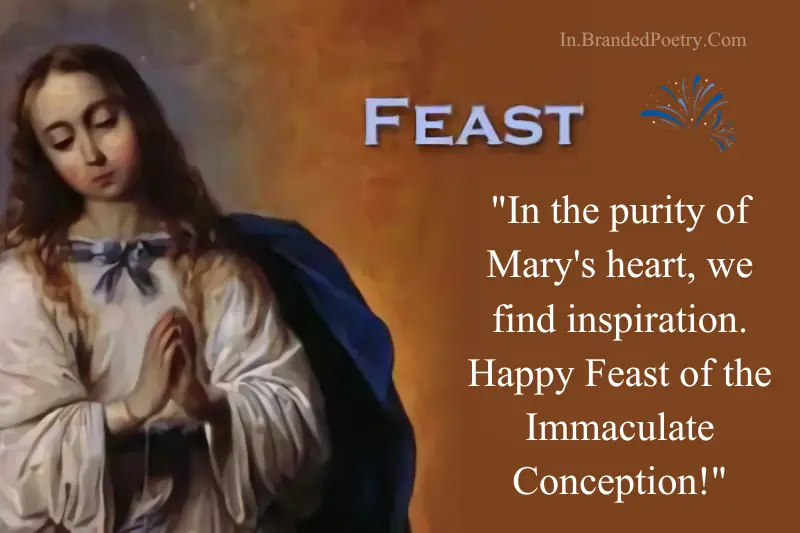 feast of the immaculate conception quotes in english