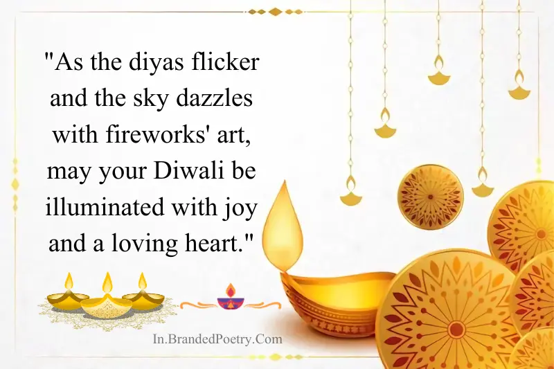 happy diwali shayari in english