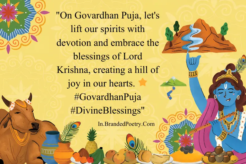 happy govardhan puja quote in english
