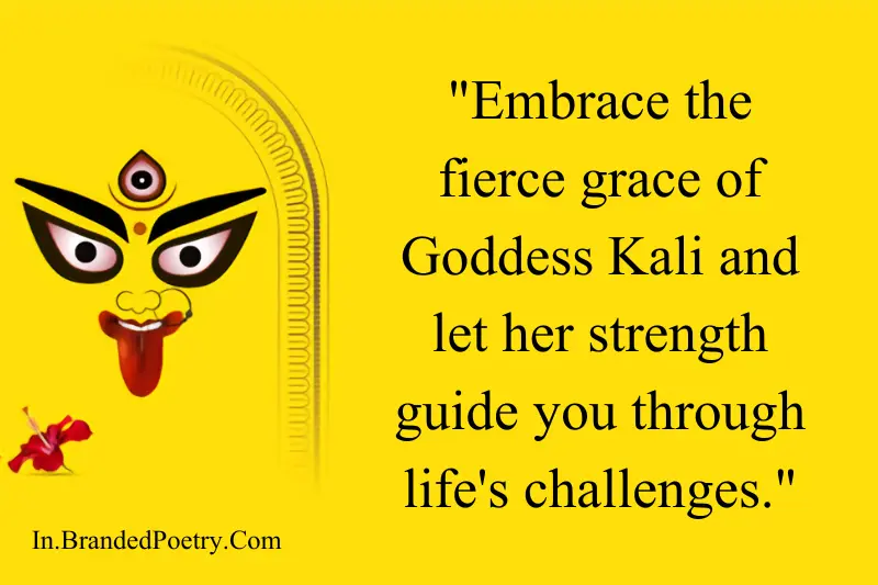 kali puja quote in english