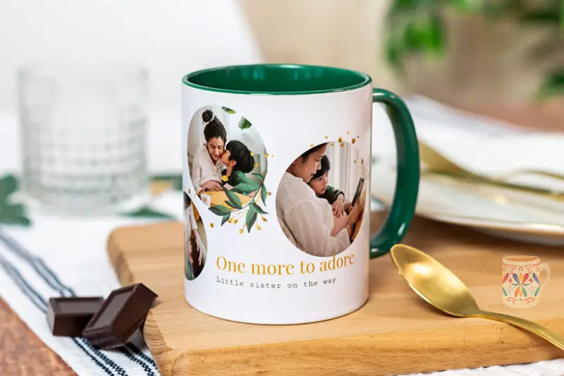 customized mug with a personal touch