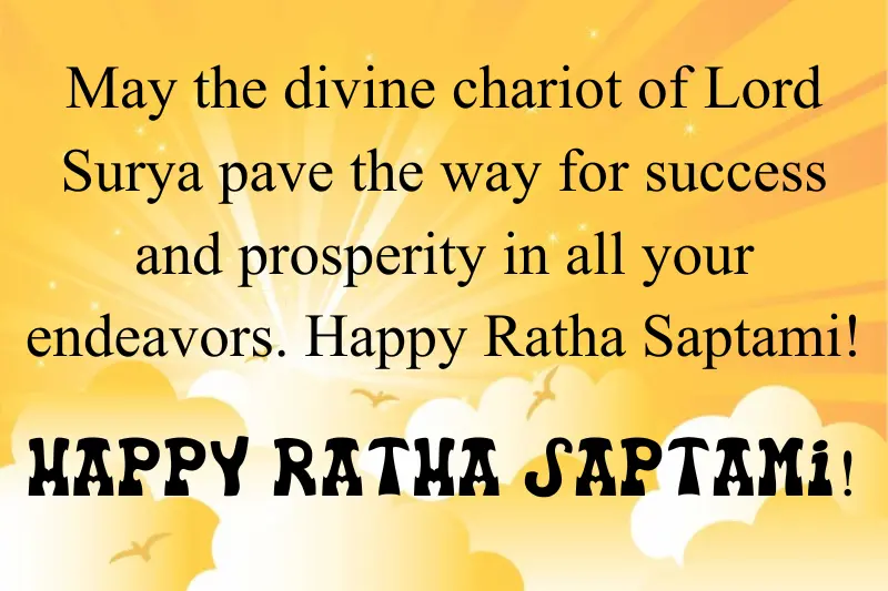 happy ratha saptami wishes