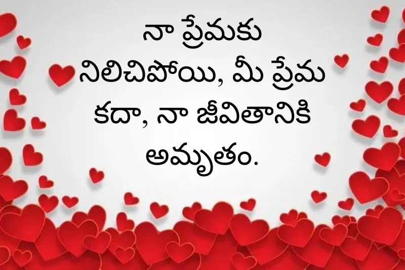 valentines day quotes in telugu