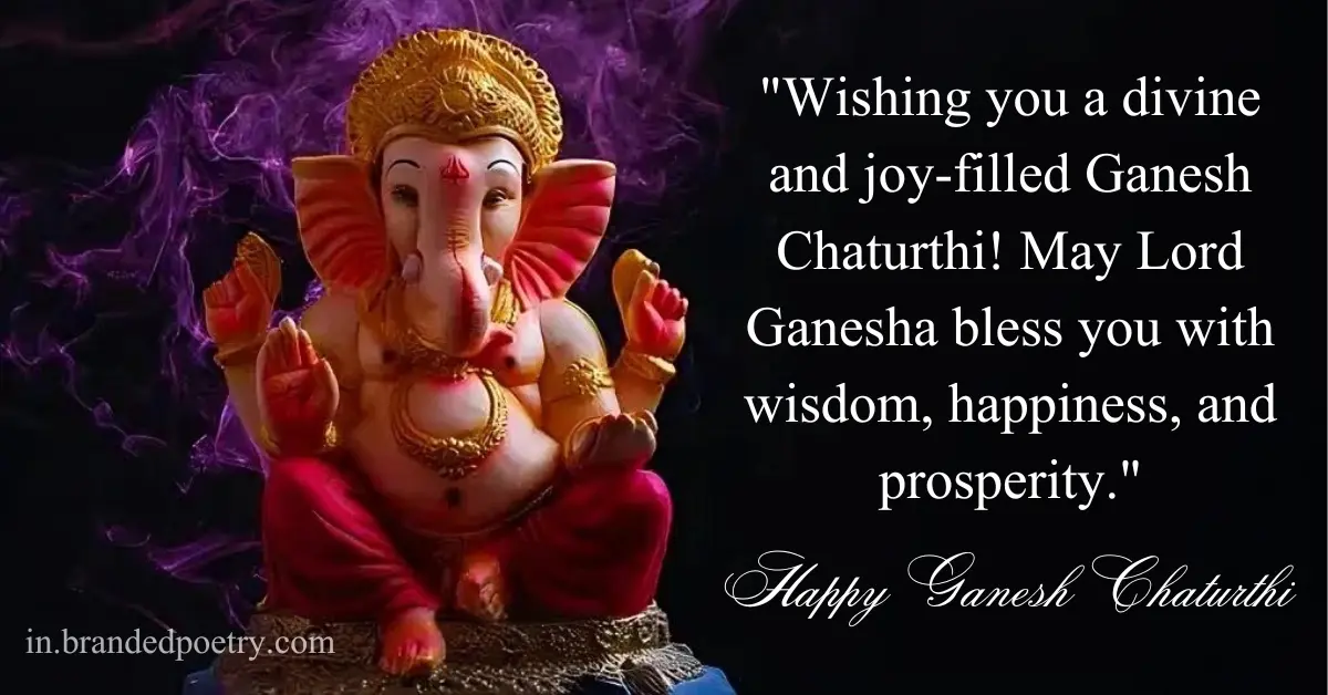Happy Ganesh Chaturthi Wishes, Quotes & Messages [2024] 