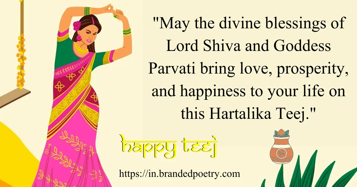 Hartalika Teej Wishes, Quotes, & Status 2023 - Love Happy Teej