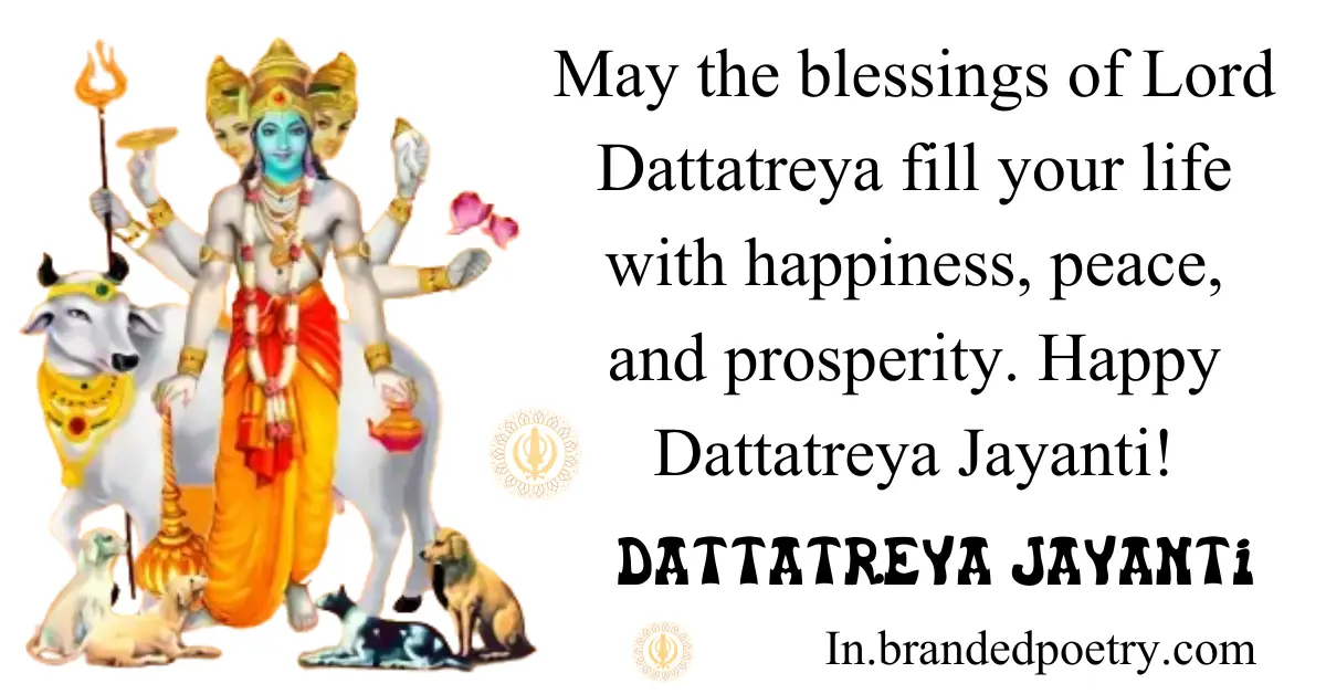 Datta Jayanti Wishes, Quotes & Status [2024] – Dattatreya Jayanti