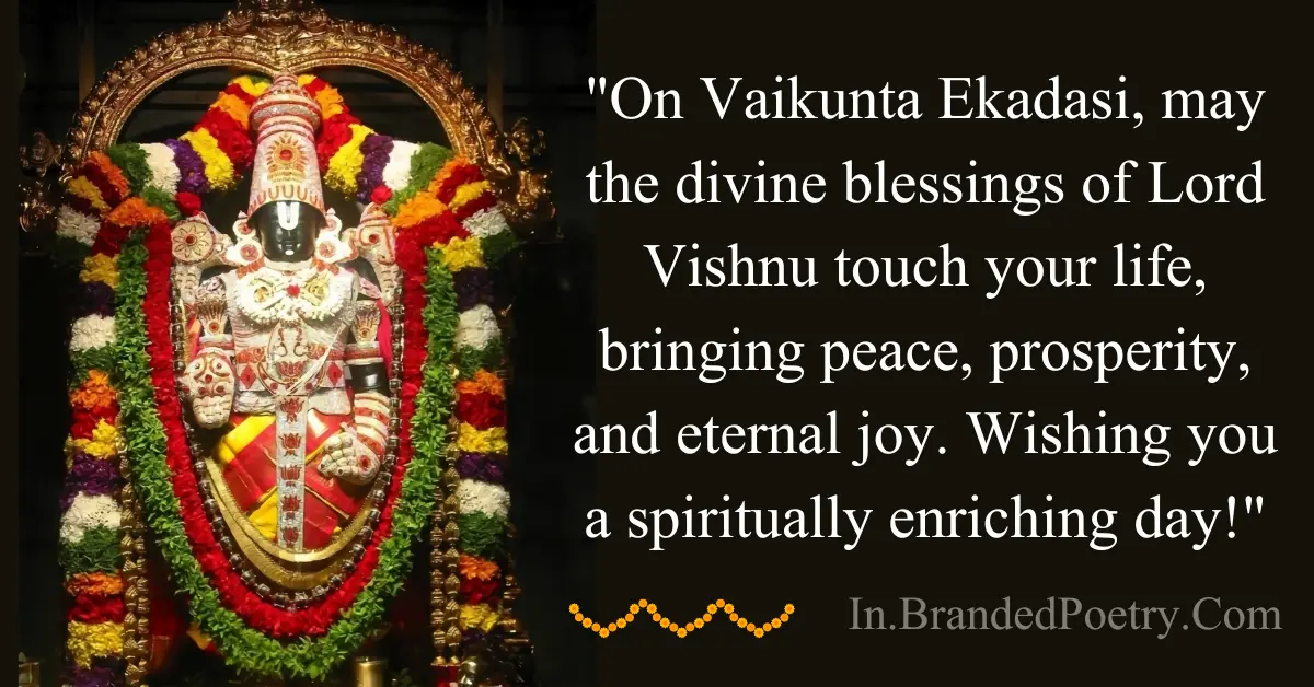 30+ Happy Vaikunta Ekadasi Wishes, Quotes, Messages & Status 2024