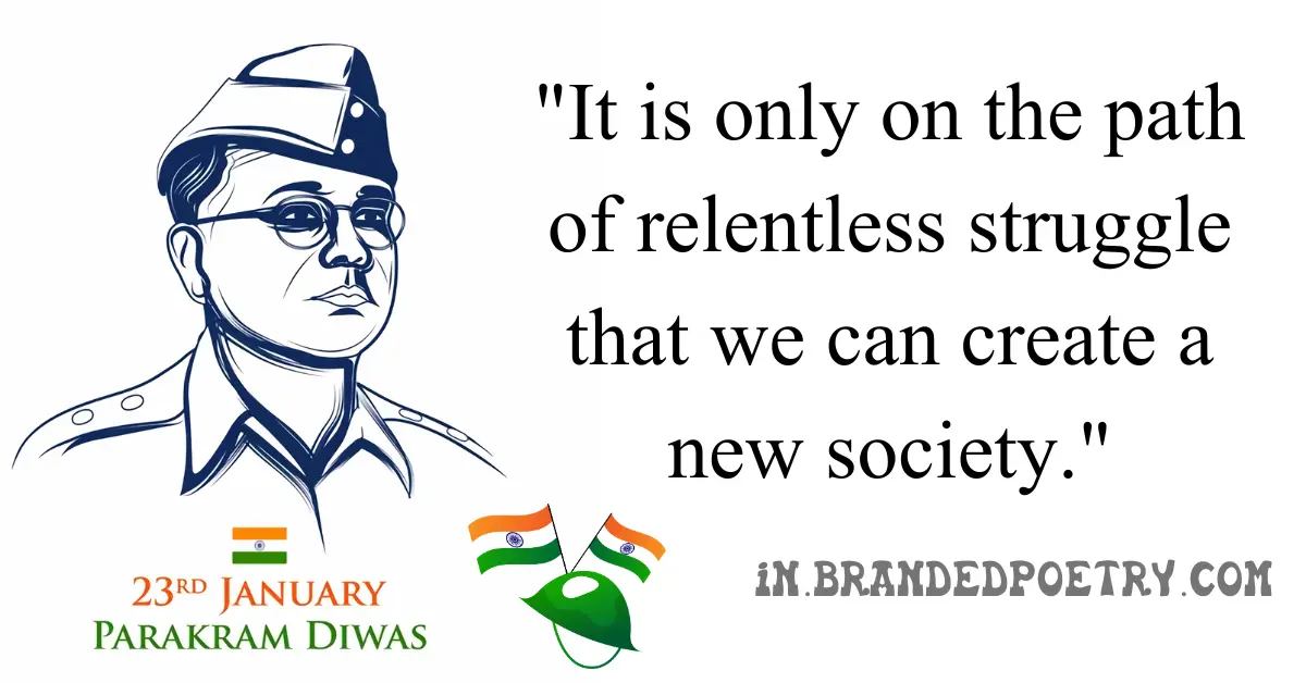 30+ Inspirational Subhash Chandra Bose Quotes, Slogans & Shayari