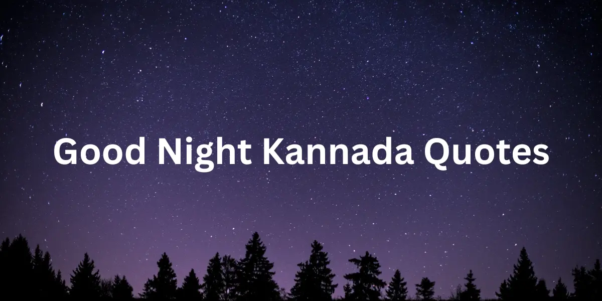 Good Night Kannada Quotes