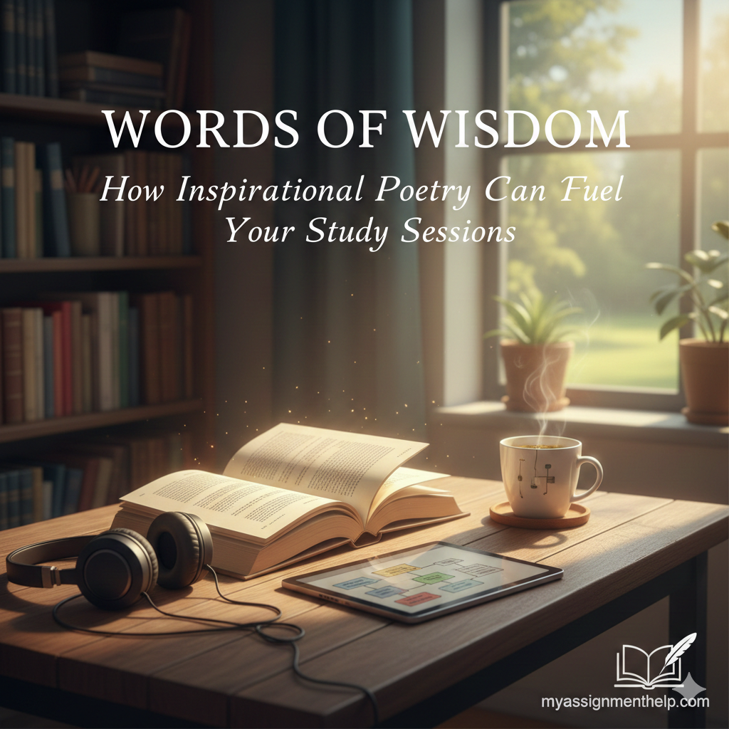 Words of Wisdom: How Inspirational Poetry Can Fuel Your Study Sessions